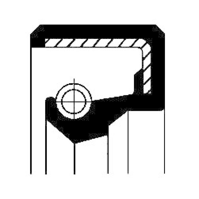 CORTECO Shaft Seal, transfer case