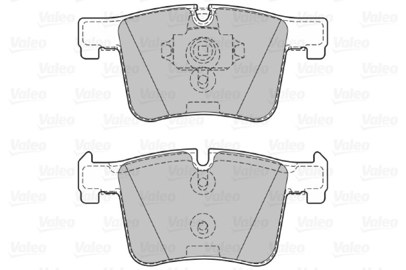 VALEO Brake Pad Set, disc brake