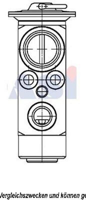 AKS DASIS Expansionsventil, Klimaanlage 840175N