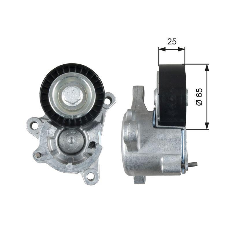 GATES Riemenspanner, Keilrippenriemen DriveAlign™
