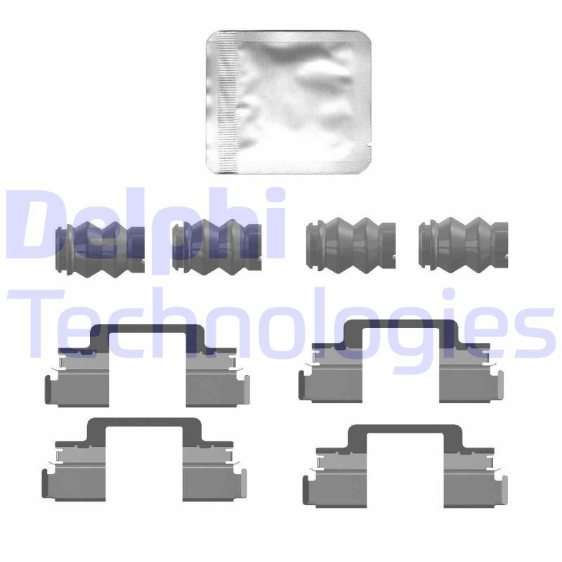 DELPHI Zubeh&ouml;rsatz, Scheibenbremsbelag LX0769