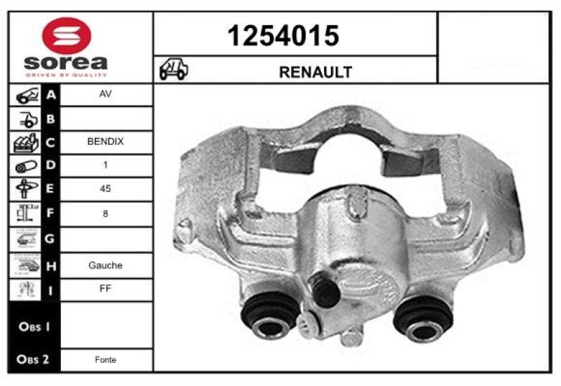 SNRA Brake Caliper