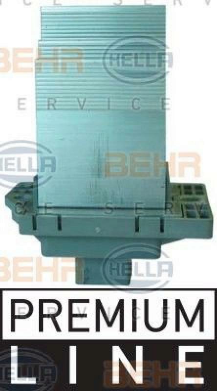 HELLA Regulator, passenger compartment fan BEHR HELLA SERVICE *** PREMIUM LINE ***