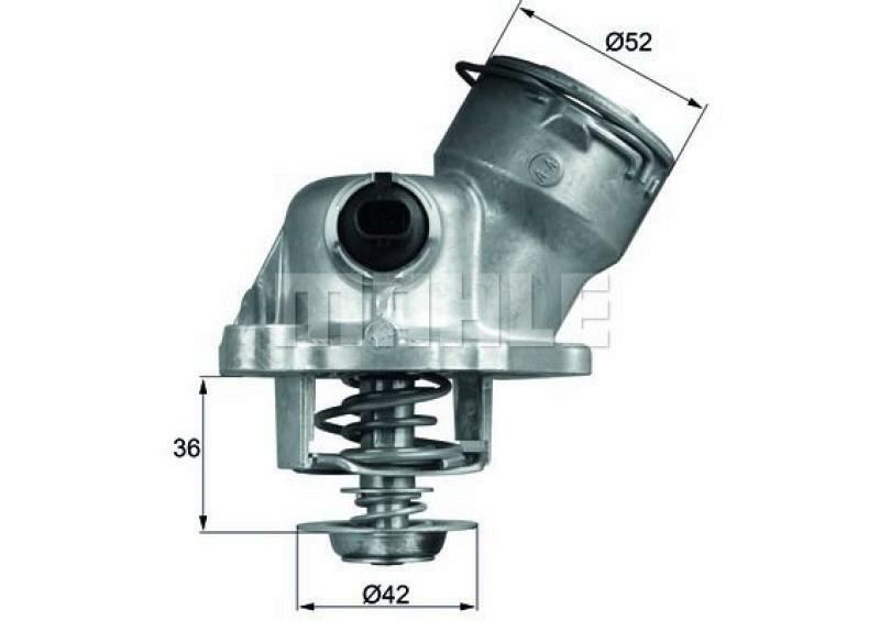 MAHLE Thermostat, coolant