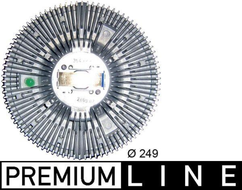 MAHLE Clutch, radiator fan BEHR *** PREMIUM LINE ***