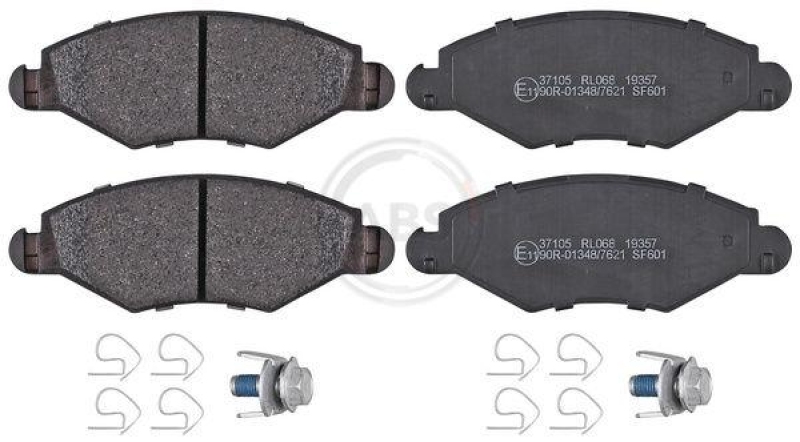 A.B.S. Bremsbelagsatz, Scheibenbremse 37105
