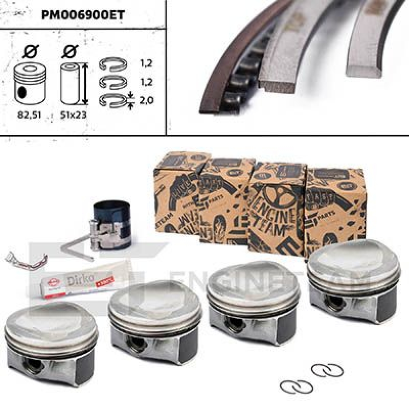 ET ENGINETEAM Piston