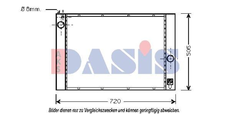 AKS DASIS K&uuml;hler, Motork&uuml;hlung 051006N