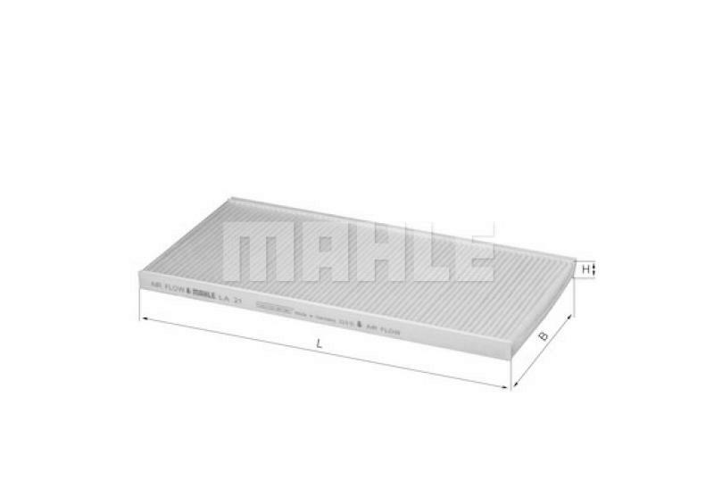 MAHLE ORIGINAL Filter, interior air