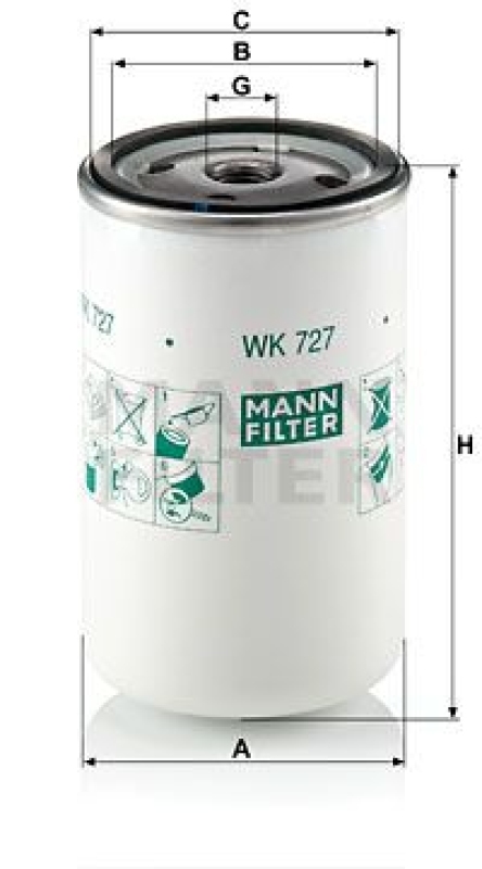 MANN-FILTER Fuel Filter