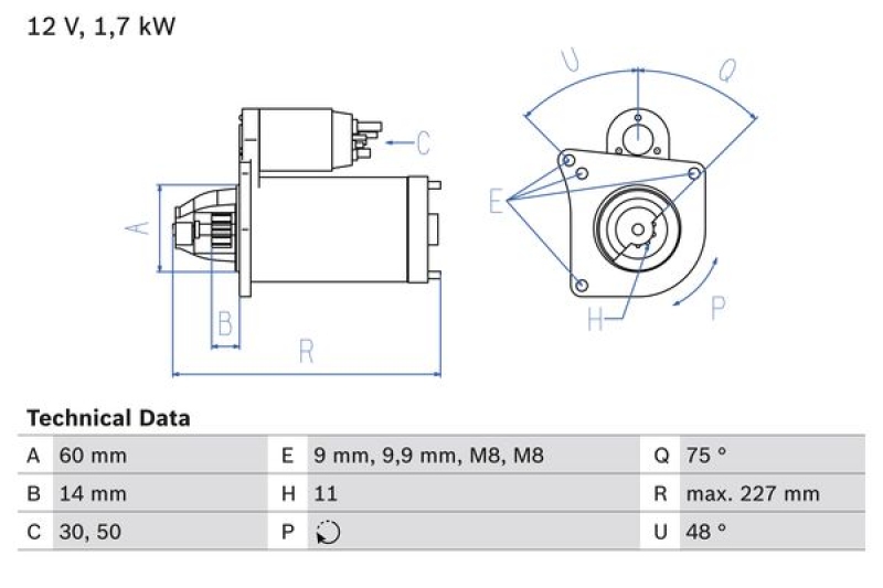 BOSCH Starter