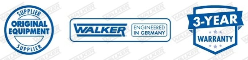 WALKER Abgasrohr 10702
