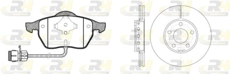 ROADHOUSE Bremsensatz, Scheibenbremse Dual Kit