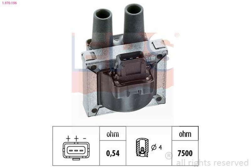 EPS Zündspule Made in Italy - OE Equivalent