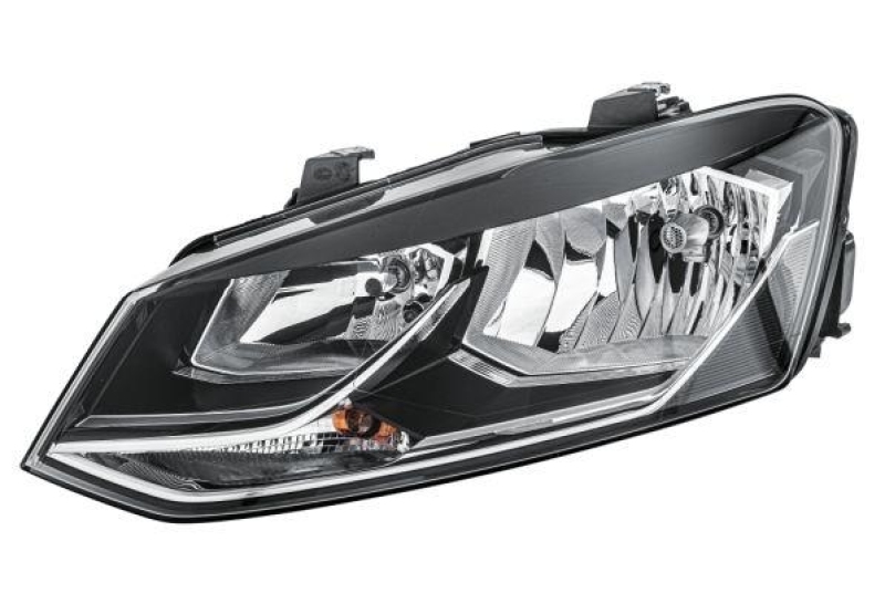 1x Hella Hauptscheinwerfer H7 Links passend für VW Polo 5 6R1 1.2 BJ ab ...