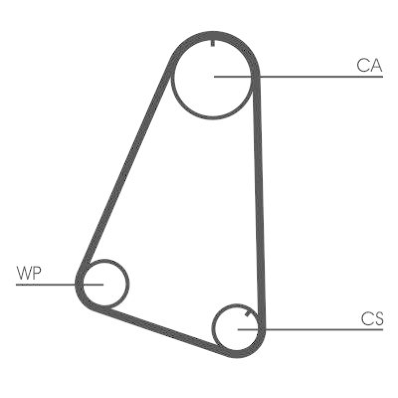 CONTINENTAL CTAM Water Pump & Timing Belt Set