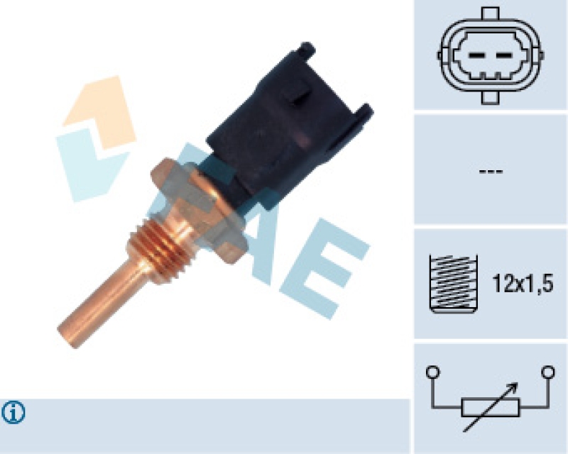 FAE Sensor, Kühlmitteltemperatur