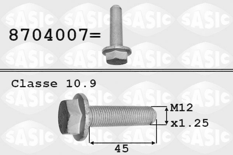 SASIC Riemenscheibenschraube