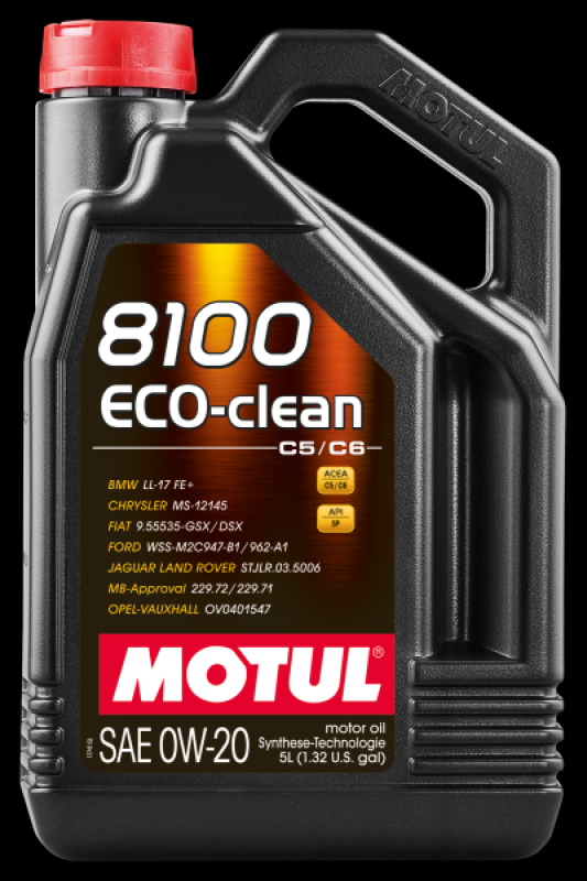 MOTUL Motoröl 8100 ECLEAN 0W20 DE