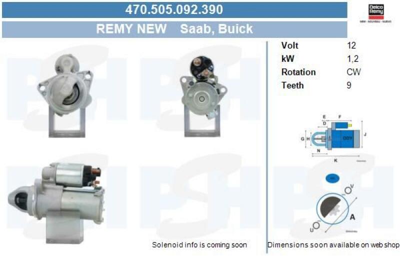 BV PSH Starter 470505092390