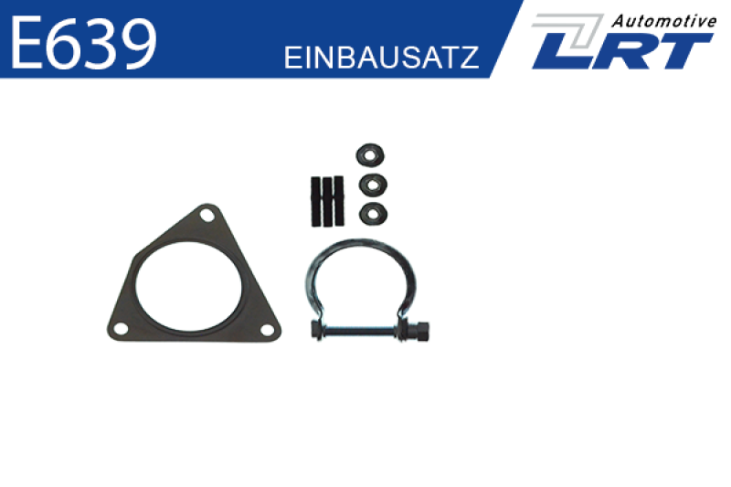 LRT Mounting Kit, catalytic converter