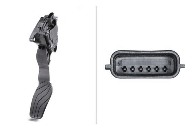 HELLA Sensor, accelerator pedal position
