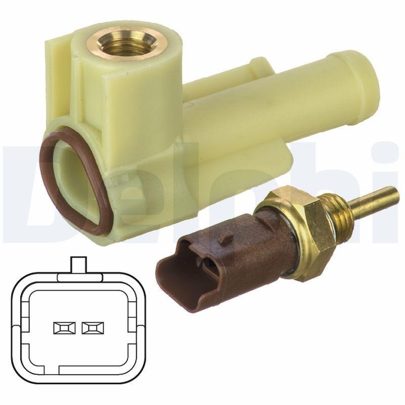 DELPHI Sensor, Kühlmitteltemperatur