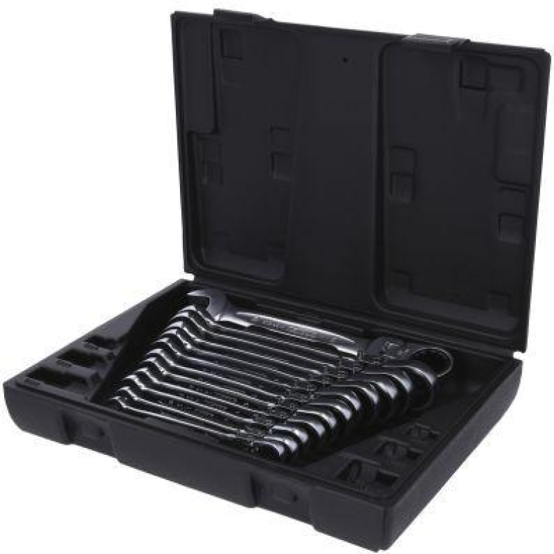 KS TOOLS Ratchet Ring Open-ended Spanner Set