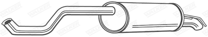WALKER End Silencer