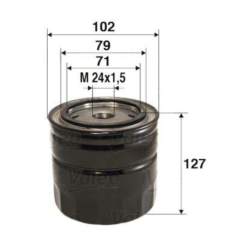 VALEO &Ouml;lfilter 586044