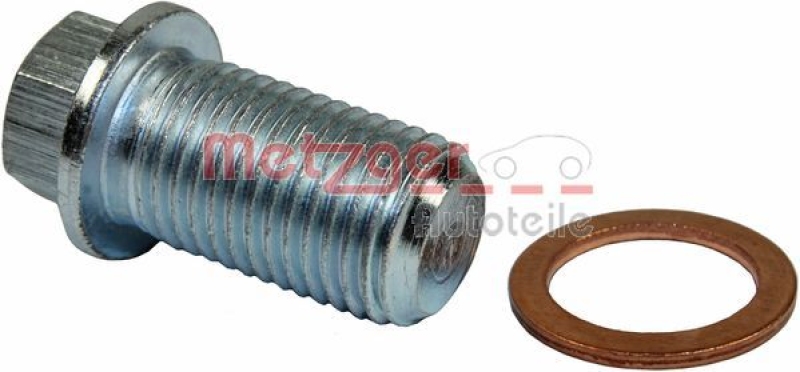 METZGER Screw Plug, oil sump OE-part GREENPARTS