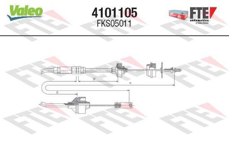 FTE Clutch Cable