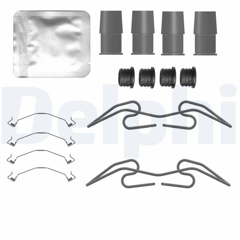 DELPHI Accessory Kit, disc brake pad