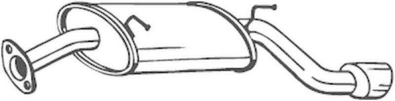 BOSAL Endschalld&auml;mpfer