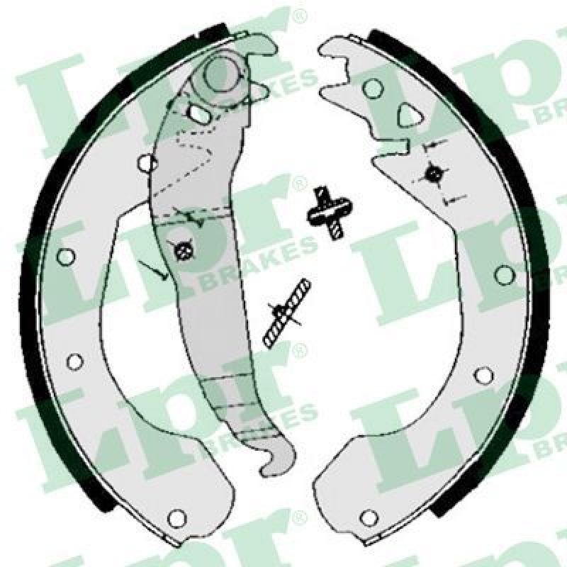 LPR Brake Shoe Set