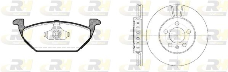 ROADHOUSE Bremsensatz, Scheibenbremse Dual Kit