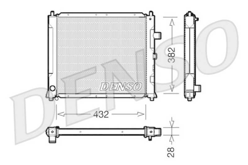 DENSO Kühler, Motorkühlung