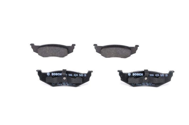 BOSCH Bremsbelagsatz, Scheibenbremse 0 986 424 585