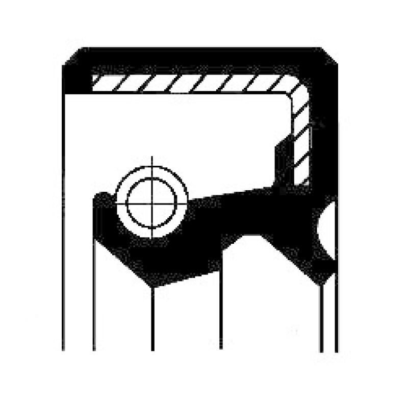 CORTECO Shaft Seal, manual transmission