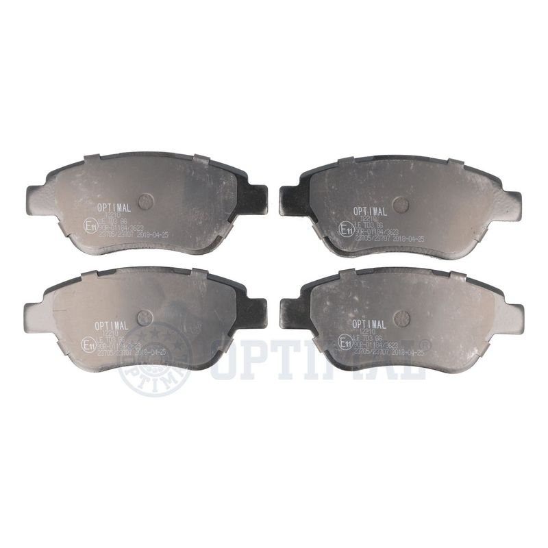 OPTIMAL Brake Pad Set, disc brake