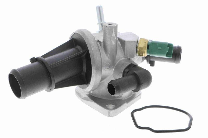 VEMO Thermostat Housing Q+, original equipment manufacturer quality