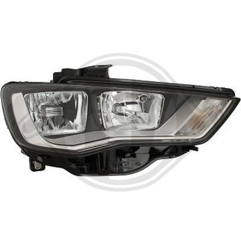 1x Diederichs Hauptscheinwerfer H15 H7 Rechts passend für Audi A3 8VA 2....