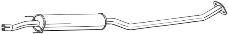 BOSAL Middle Silencer