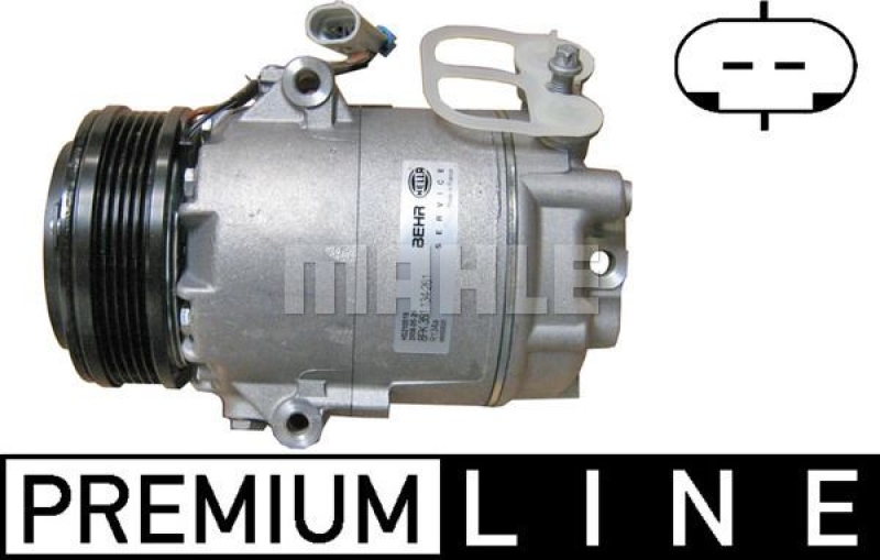 MAHLE Kompressor, Klimaanlage BEHR *** PREMIUM LINE *** ACP 45 000P