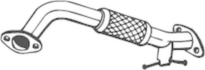 BOSAL Abgasrohr 739-605