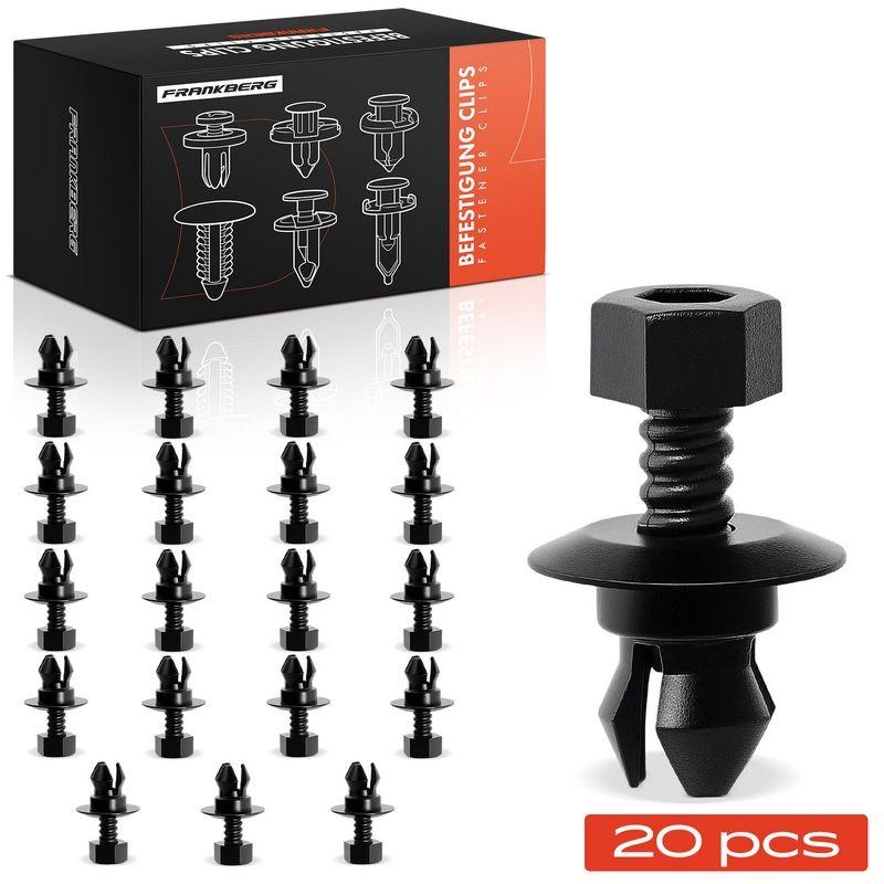 20x Frankberg Befestigungsclips Sto&szlig;stange Kotfl&uuml;gel Schwellerleiste 5481FB0047159