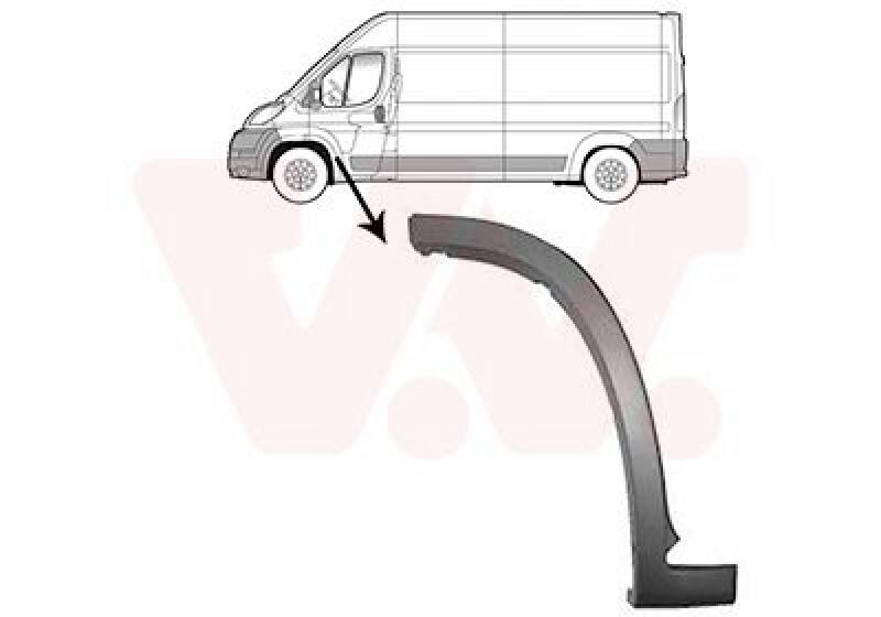 VAN WEZEL Trim/Protective Strip, wing