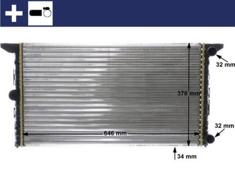 MAHLE Kühler, Motorkühlung BEHR