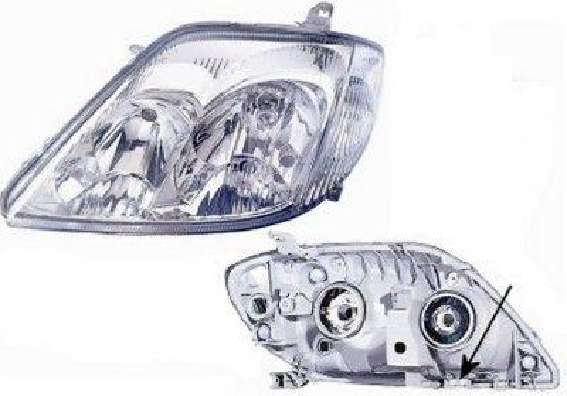 VAN WEZEL Headlight