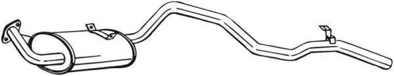 BOSAL Endschalldämpfer